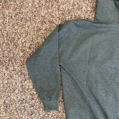 USMC United States Marine Corps Heather Grey Puff Letter Hoodie Sweatshirt XL