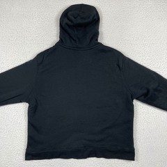 Eddie Bauer Hoodie Mens XL Black Sherpa Lined Full Zip Heavyweight Jacket Warm