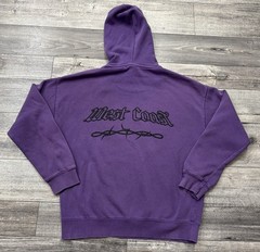 Hot Wheels x Forever 21 Hoodie Mens Small Purple Pullover West Coast Mattel 2021