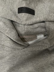 NEW Size Small Fear Of God Essentials Hoodie Dark Oatmeal (SS22) 100% AUTHENTIC