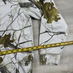 Gander Mountain Realtree White Camo Pullover Hoodie Logo Hunting Outdoor Men’s M