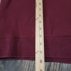 Alpha Hoodie Mens XXL Deep Red Pullover Sweatshirt Long Sleeve Hooded Activewear