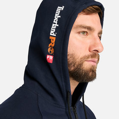 Timberland PRO Hood Honcho Flame-Resistant Men’s 4XL Full-Zip Hoodie Navy