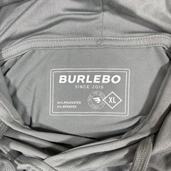 NWT Burlebo Hoodie Men Sz XL Green Performance Stretch Pullover Outdoor