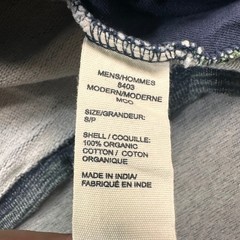 Woolrich Mens Pullover Hoodie Striped Organic Cotton Modern Fit S/P