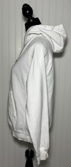 Nike Hoodie Fleece White Men’s Size Small Kangaroo Pockets Sweatshirt Athletic