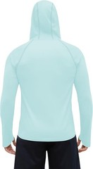 Men’s UPF 50+ Sun Hoodie UV Protection Long Sleeve Fishing Hiking Workout Top 20