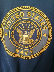 US Navy Sweatshirt -United States Navy Size Medium -blue – U.S. Navy