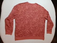 NWT Tommy Bahama Sweatshirt Men 2XL XXL Ben & Terry Twilight Palms Coral $128