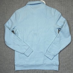 Criquet Polo Sweatshirt Mens Small Golf Pullover Preppy Rugby Casual Fleece