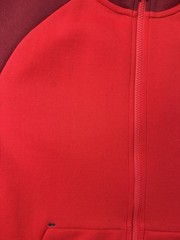 Nike Tech Fleece Full Zip Hooded Jacket Old Season Red Mens Large L VGC