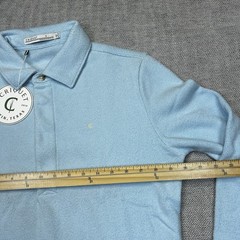 Criquet Polo Sweatshirt Mens Small Golf Pullover Preppy Rugby Casual Fleece