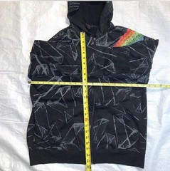 Pink Floyd Hoodie Large Rock Group Band Merch Graphic Zipper See Description