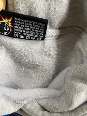 The Hundreds x Hook Ups Collaboration Hoodie Mens S Gray Pullover Streetwear