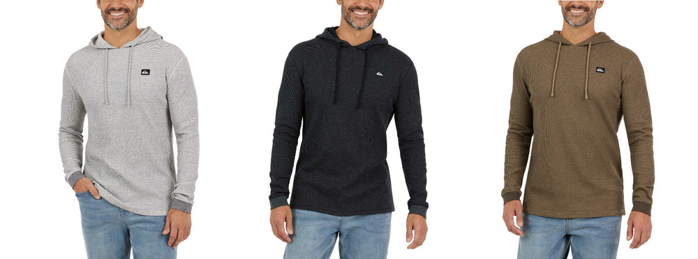Quiksilver Men’s Textured Hoodie