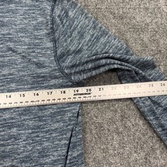 Hollister Hoodie Small Blue Marl Space Dye Lightweight Pullover Men’s
