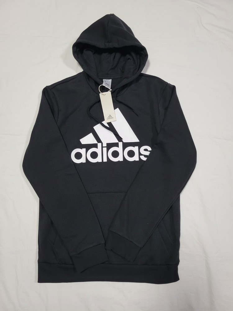 Adidas Men’s M Bl Fl HD Hooded Warm Fleece Sweatshirt Multi Sports GK9220 Black