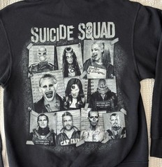 Suicide Squad Mens Small XS DC Comics Villains Black Hoodie Sweatshirt Harley S