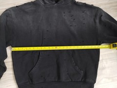 Bravest Studios Vintage Black Sapphire Hoodie Size Large Y2K Streetwear