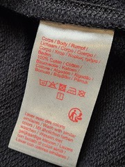 Lacoste LIVE Hoodie Black XXS Full Zip Cotton Sweatshirt Pockets Logo