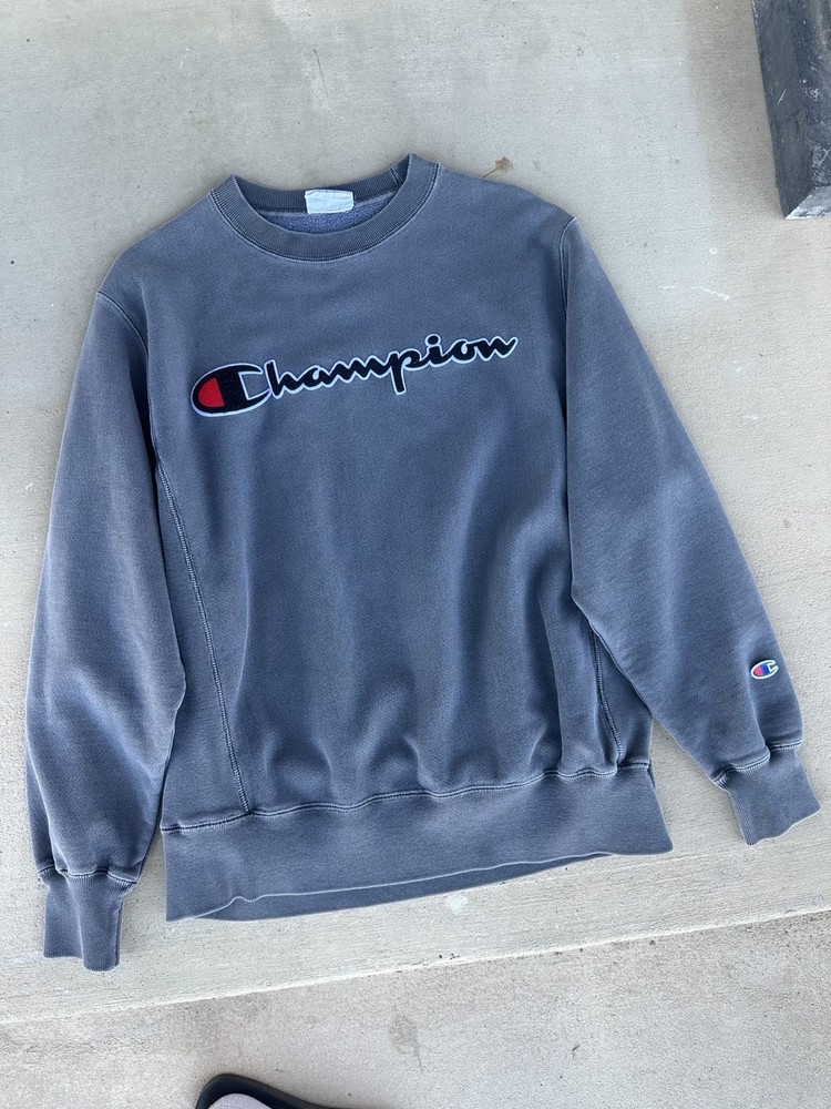 Champion Reverse Weave Crewneck Sweatshirt Grey