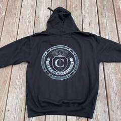 The Walking Dead AMC Hoodie Men’s Sz L Black Sweatshirt Commonwealth Every Role