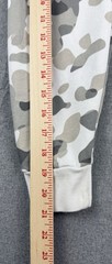 Adidas Camo Hoodie Large Gray White Pullover Fleece Logo Sweatshirt