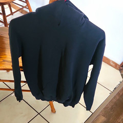 Gildan Heavy Blend Black Pullover Hoodie Fleece Cotton Blend Pockets XL Teens