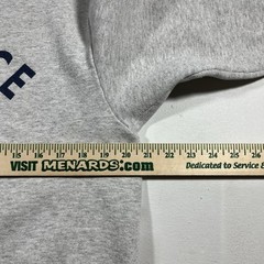 US Air Force Military Sweatshirt Gray Made USA Size S Vintage