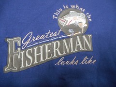 This Is What The Greatest Fisherman Looks Like Sweatshirt McC Sport Pullover Vtg