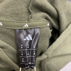 Adidas Men’s M Olive Hoodie Sweatshirt Cotton/Polyester Blend G1851