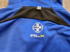 Men’s Polo Ralph Lauren RLX 67 1/4 Zip Microfiber Hoodie Pullover Sz Large