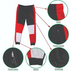 MEN’S COLORBLOCK JOGGER SPRING JOGGING TRACKSUIT SUIT/ DRAWSTRINGS SMALL UPTO 5X