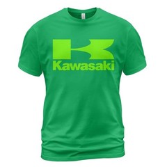 KAWASAKI LOGO RACING Multicolor Unisex T-Shirt Size S-5XL