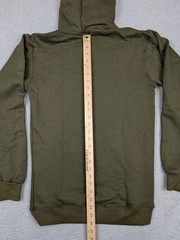 Juana World Hoodie Mens Large Green Walking Blunt Graphic Pullover Sweatshirt