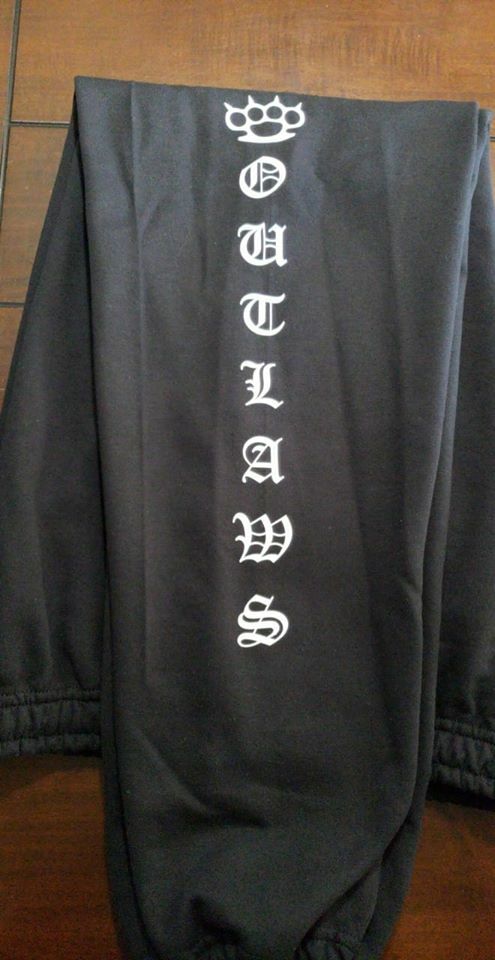Support your local Outlaws Biker Motorcycle MC outlaw SWEATPANTS Sweat pants