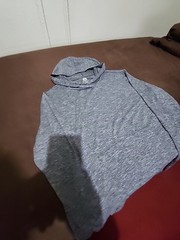 Rbx. Athletic Hoodie With Thumbholes In Sleeves. Sz Xl. Polyester Spandex, Gray