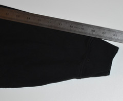 ASRV Men’s Size M Black DSG-0920 Tech Essential Distressed Hoodie Cotton Blend