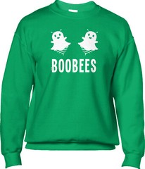 Boo bees Trick Treat Halloween Costume Party Funny Ghosts Ghouls Mens Sweatshirt