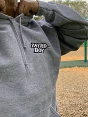 Astro Boy Unisex Hoodie – Retro Anime Sweatshirt EMBROIDERED Unisex Anime Hoodie