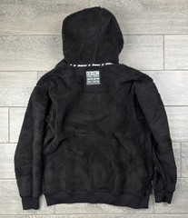 Snap on Dixxon Heavyweight Sherpa Lined Full Zip Hoodie Black NWOT L