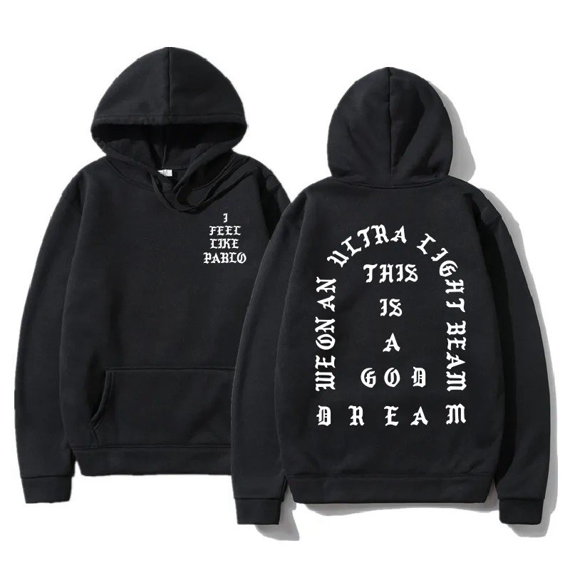 Kanye West I Feel Like Pablo Classic Hoodie Size S-5XL YE Hip Hop Sweater