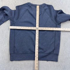 Abercrombie & Fitch Sweatshirt Men Large Blue Crewneck Rowing Muscle VTG Y2K