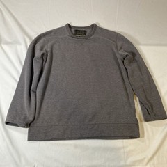 JACHS New York Men’s Grey Crew Neck Pullover Sweatshirt Size Medium