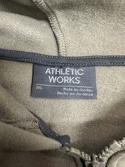 Athletic Work Size 3XL Hoodie Full Zipper New With Tag
