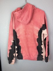 Obey Hoodie Sweatshirt Mens Medium Multicolor Tie Dye Every Body Counts Pink