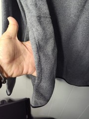 Goodfellow Half Zip Sweatshirt Mens 2XL Gray Mock Neck Long Sleeve Pockets NWT