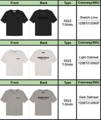 Fear Of God Essentials T-Shirts – AUTHENTIC – All Colors and Sizes