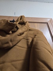 Yeezy X GAP Engineered by Balenciaga Double Layer Hoodie Light Brown Size Small