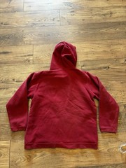 Vintage Y2K Quiksilver Red Hoodie Skate Surf Grunge Size Small